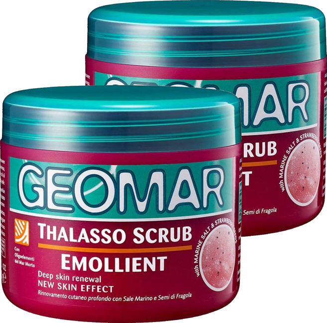 지오마 이몰리언트 바디스크럽, 600g, 2개