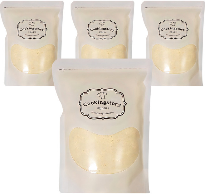 쿠킹스토리 아몬드가루, 500g, 4개