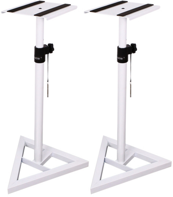 뉴나비 모니터 스피커 스탠드 2p, NSS-300, 화이트