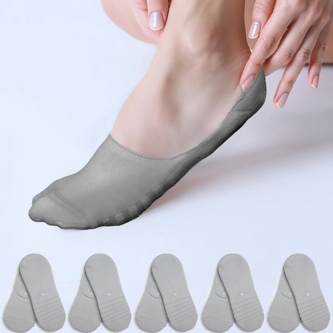 리투 에어리쿨 스포츠 페이크 삭스, 쿨그레이, 5개