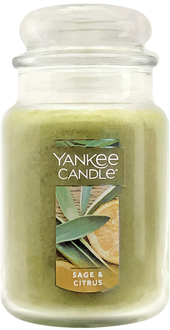 YANKee CANDLe 香氛蠟燭, 鼠尾草柑橘, 623g, 1件