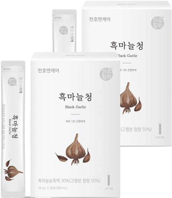 천호엔케어 흑마늘청, 300ml, 2개