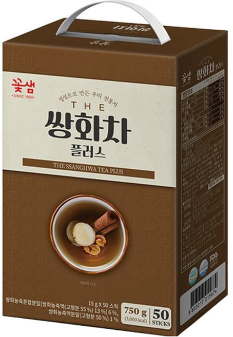 꽃샘 더 쌍화차 플러스, 15g, 50개입, 1개