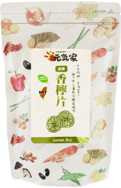 元氣家 香檸片, 200g, 1包