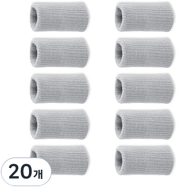 테라오르 압박형 손가락 보호대 그레이, 20개