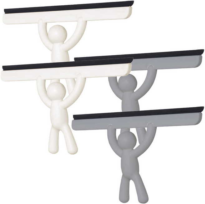 모나코올리브 인싸 욕실 물기제거기, 화이트+그레이, 4개