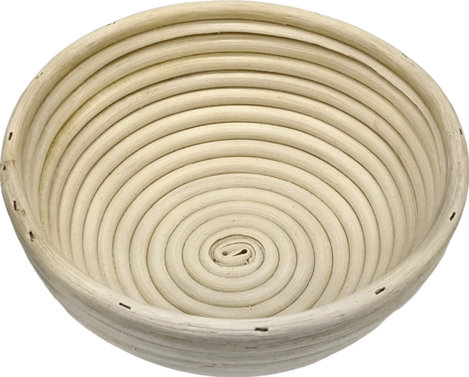 AHA 一法 藤籃 圓, 米色, 1個