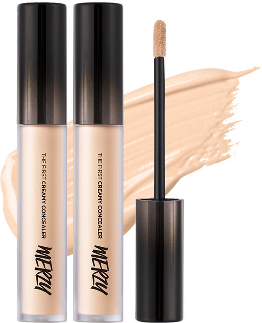 머지 더 퍼스트 크리미 컨실러 5.6g, CL2 라이트, 2개