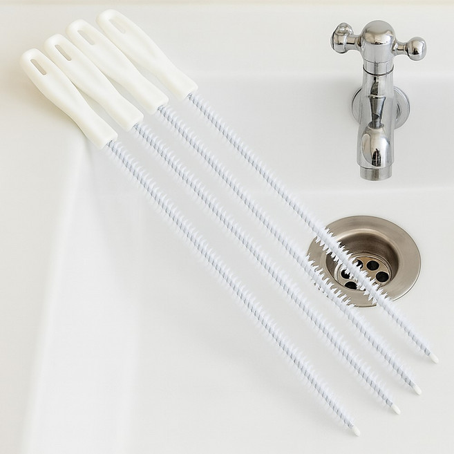 엔도브 배수구 배관 청소솔 브러쉬, 4개