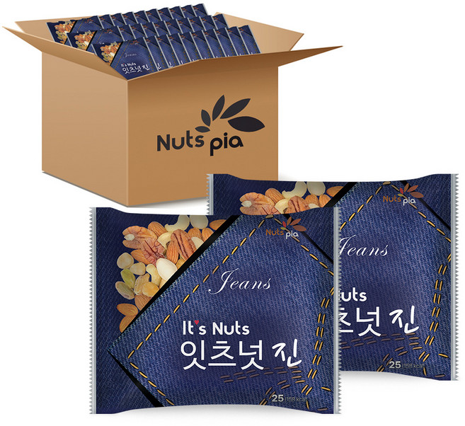 넛츠피아 잇츠넛 프리미엄 진 하루견과, 2.5kg, 1개