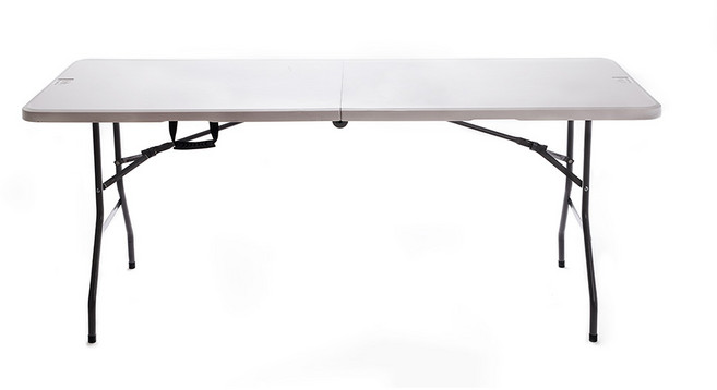 아웃도어포레스트 브로몰딩 반접이식 테이블 1800, 화이트