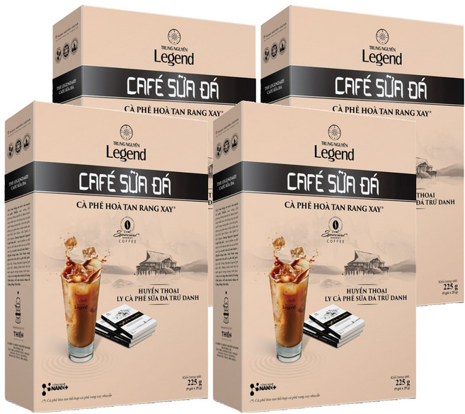 쭝웬레전드 카페 수아다 커피믹스, 25g, 9개입, 4개