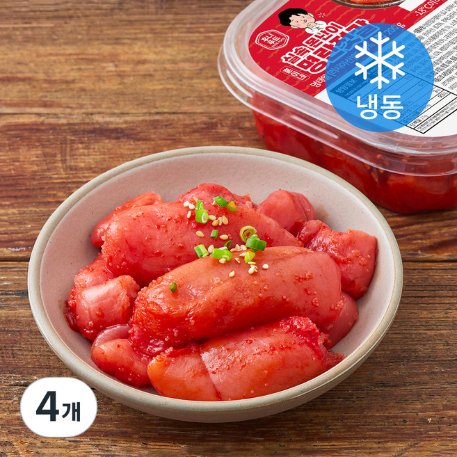 훈이네 실속 몬난이 명란젓갈, 200g, 4개