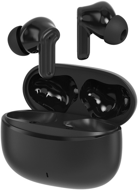 어반어스 루프 커널형 무선 블루투스 5.4 이어폰, 블랙, UB-TWS1400