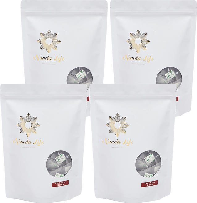 난다라이프 얼그레이 홍차 티백, 2g, 30개입, 4개