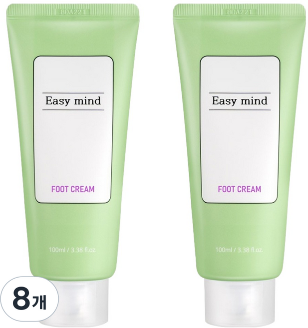 EasyMind Gounbal 尿素膠原蛋白護足霜, 8個, 1入