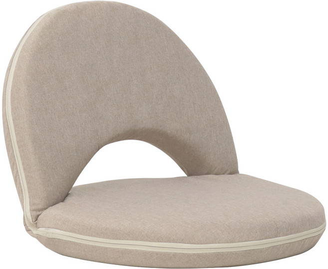 팬물산 구름 좌식의자, 오트밀베이지, 1개