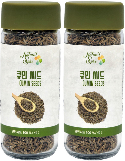 내츄럴스파이스 큐민 씨드, 45g, 2개
