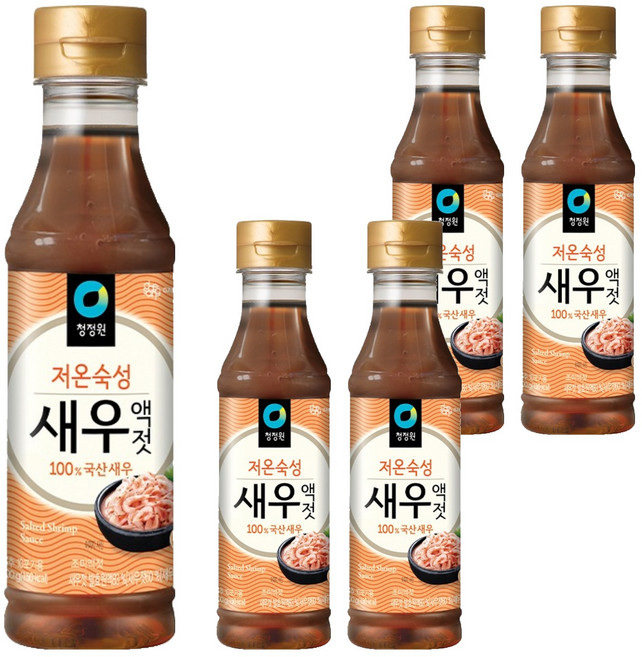 清淨園 韓式蝦醬, 500g, 5個