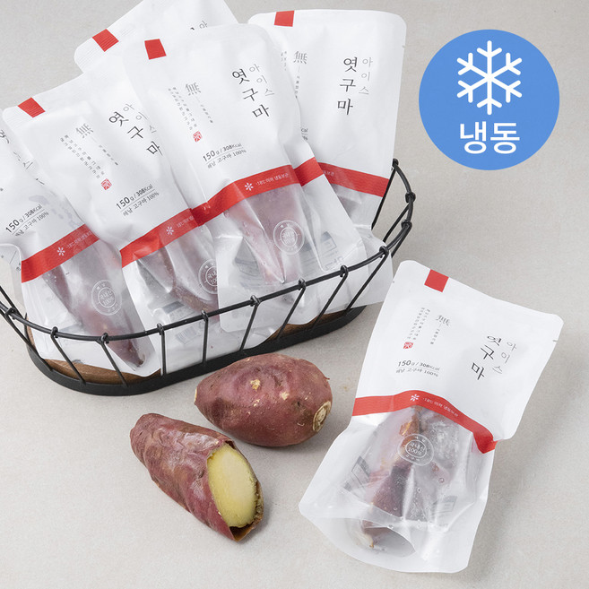 맛군 아이스 엿구마 (냉동), 150g, 1개입, 6개