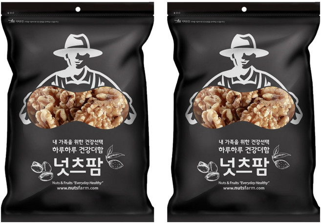 넛츠팜 25년산 햇 호두, 1kg, 2개