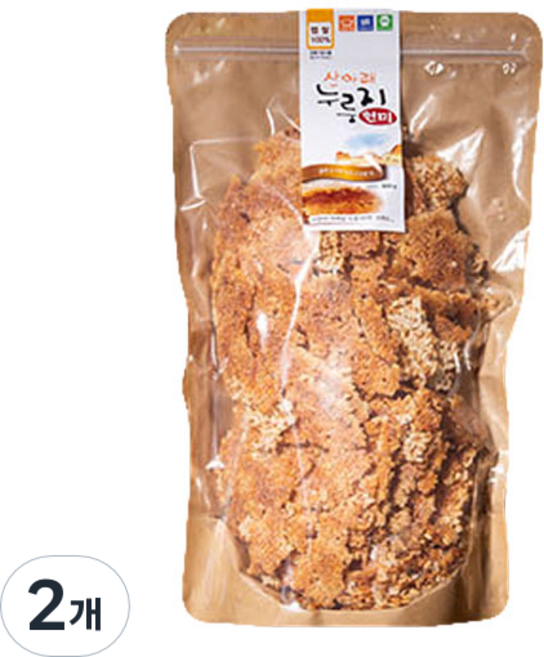 산아래 현미 누룽지, 800g