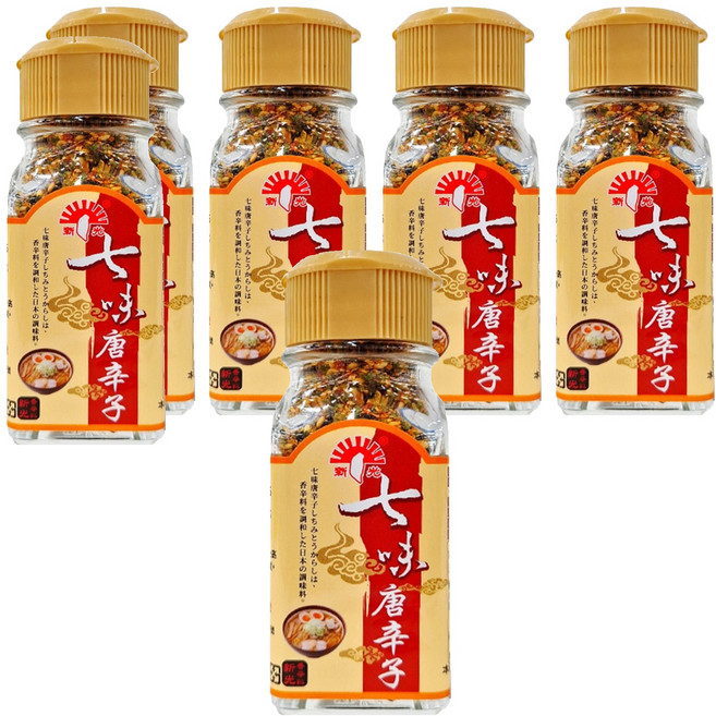新光洋菜 七味唐辛子, 30g, 6罐