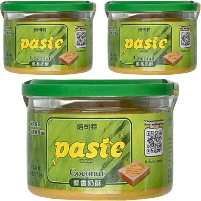 paste 焙司特 椰香奶酥, 250g, 3罐