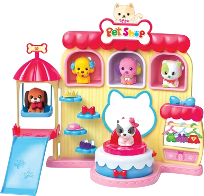 TOY TRON Dalimi 可愛寵物店 3歲以上, 多色, 1盒