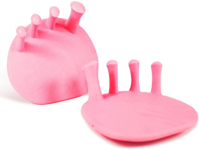 쭈니즈 지압슬리퍼 아치 건강 스트레칭 실내화 발아치 슬리퍼, 핑크, 1세트