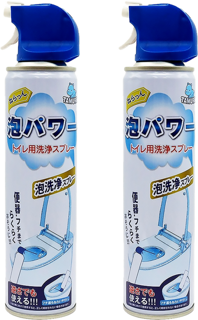 TAMURA 馬桶泡沫清潔劑, 360ml, 2瓶