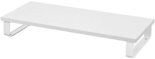 IRIS OHYAMA 愛麗思歐雅瑪 電腦螢幕增高架 MNS-590, 白色