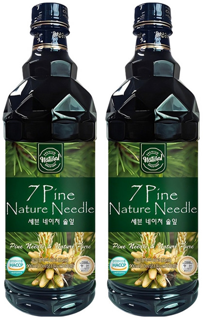 조은약초 세븐솔잎청 엑기스, 900ml, 2개