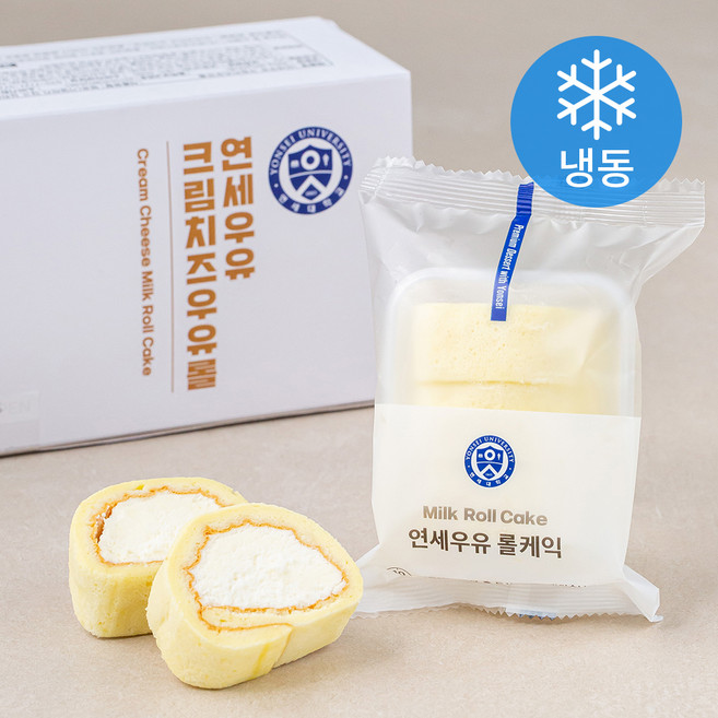 연세우유 크림치즈 우유롤 (냉동), 390g, 1박스