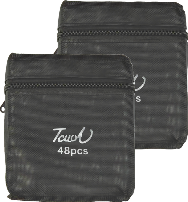 EDISH 壹滴水 雙頭油性馬克筆套裝 867g 2個, 48色, 1組