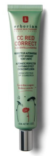 에르보리앙 레드 코렉트 씨씨크림 SPF25, 45ml, 1개 - 쿠팡