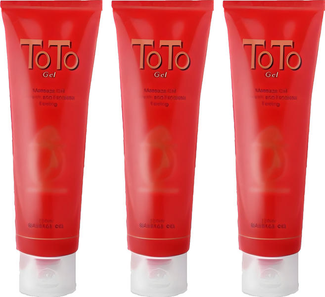 토토젤 바디 마사지 젤, 100ml, 3개