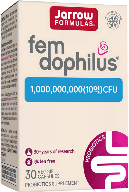 재로우 포뮬러스 펨 도필러스 10억, 1개, 30정