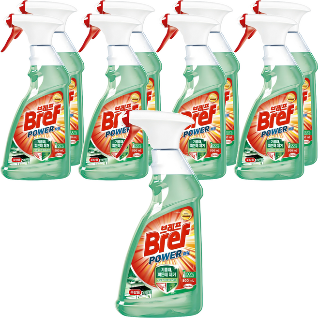 브레프 파워 주방용 세정제, 500ml, 9개
