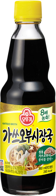 오뚜기 가쓰오부시장국, 360ml, 1개