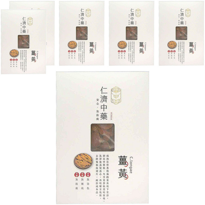 仁濟中藥 薑黃, 200g, 6盒