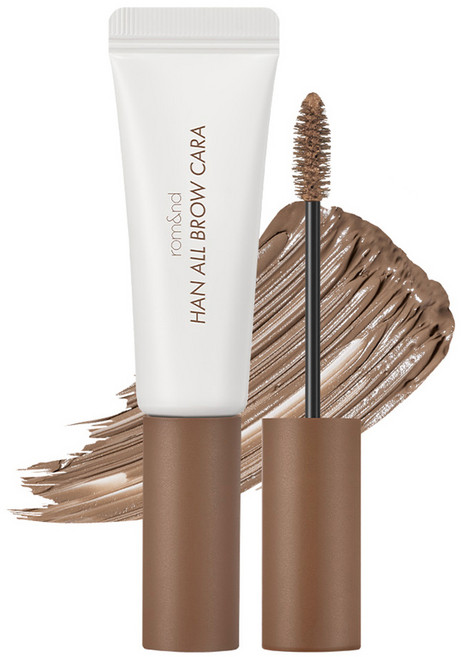 [비건뷰티] 롬앤 한올 브로우 카라 9g, 02 마일드 우디, 1개