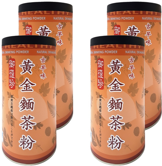 御復珍 黃金麵茶粉, 600g, 4罐
