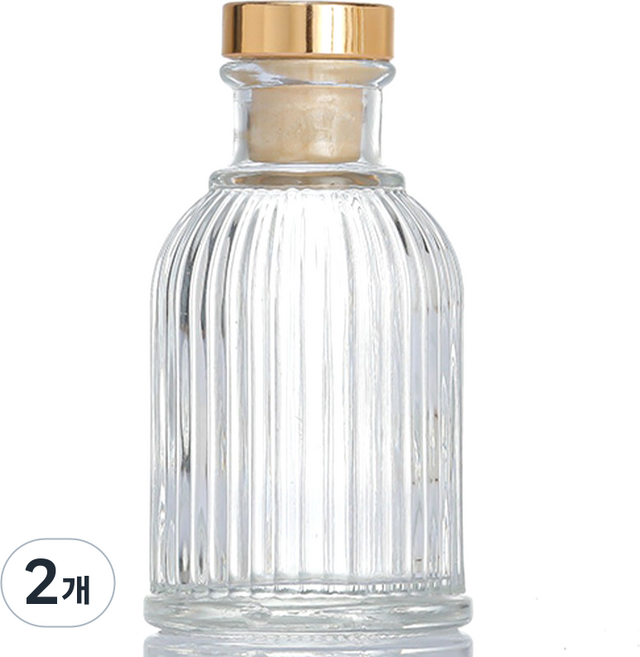 썸즈마인 공병 고급 디퓨저 용기, 디자인2, 100ml, 2개