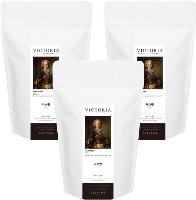 빅토리아 자스민차 리필팩, 50g, 3개, 1개입