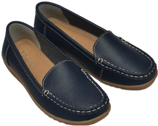 U.SEVEN 女性皮革舒適基本款樂福鞋 DM1005