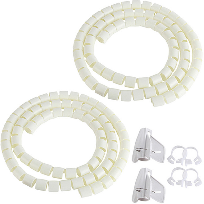 지오비즈 매직 케이블 베이지 25mm x 1.5m, 2개