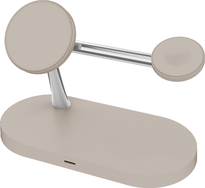 부이 5in1 무드등 맥세이프 무선 충전 거치대, GRAY, GRAY, 1개