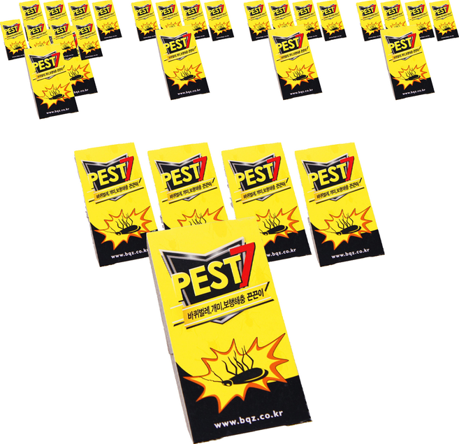 페스트세븐 바퀴벌레 끈끈이 4p, 30개