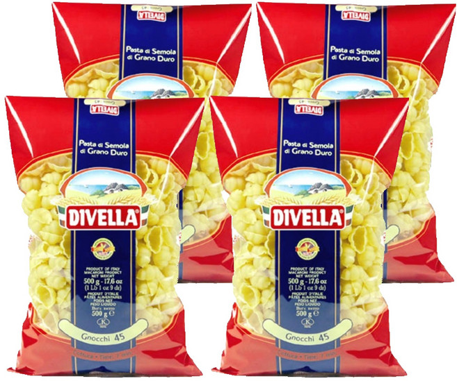 디벨라 뇨끼 파스타, 500g, 4개